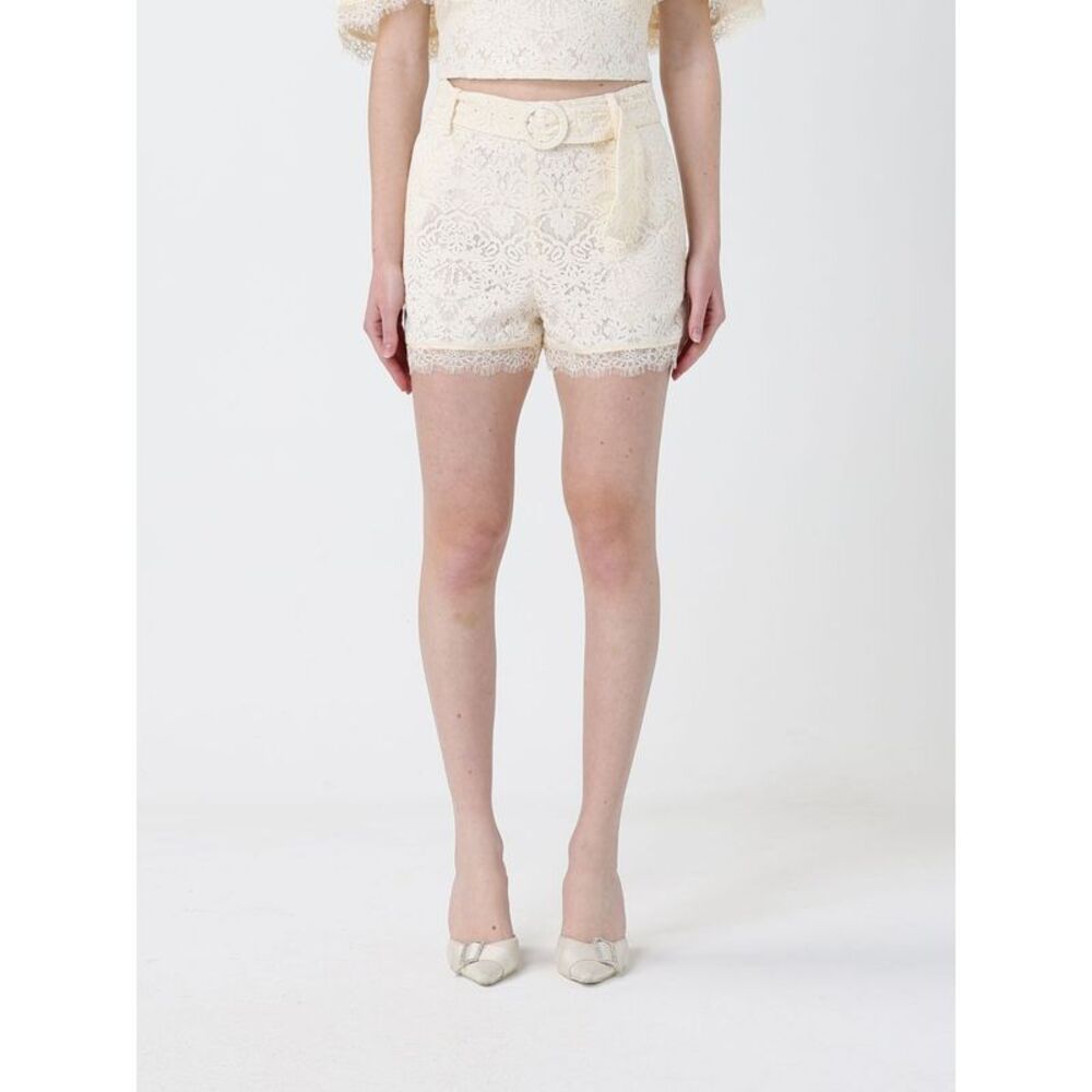 Twinset Women Lace Shorts Twinset